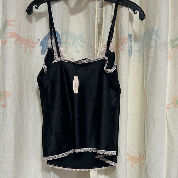 Victoria's Secret Black and White Chemise Slip M - Picture 3 of 5